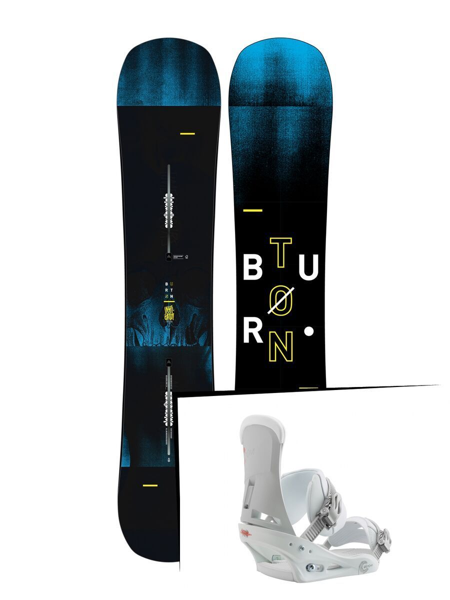 Set: Burton Instigator Wide 2019 + Burton Custom white - Bild 1