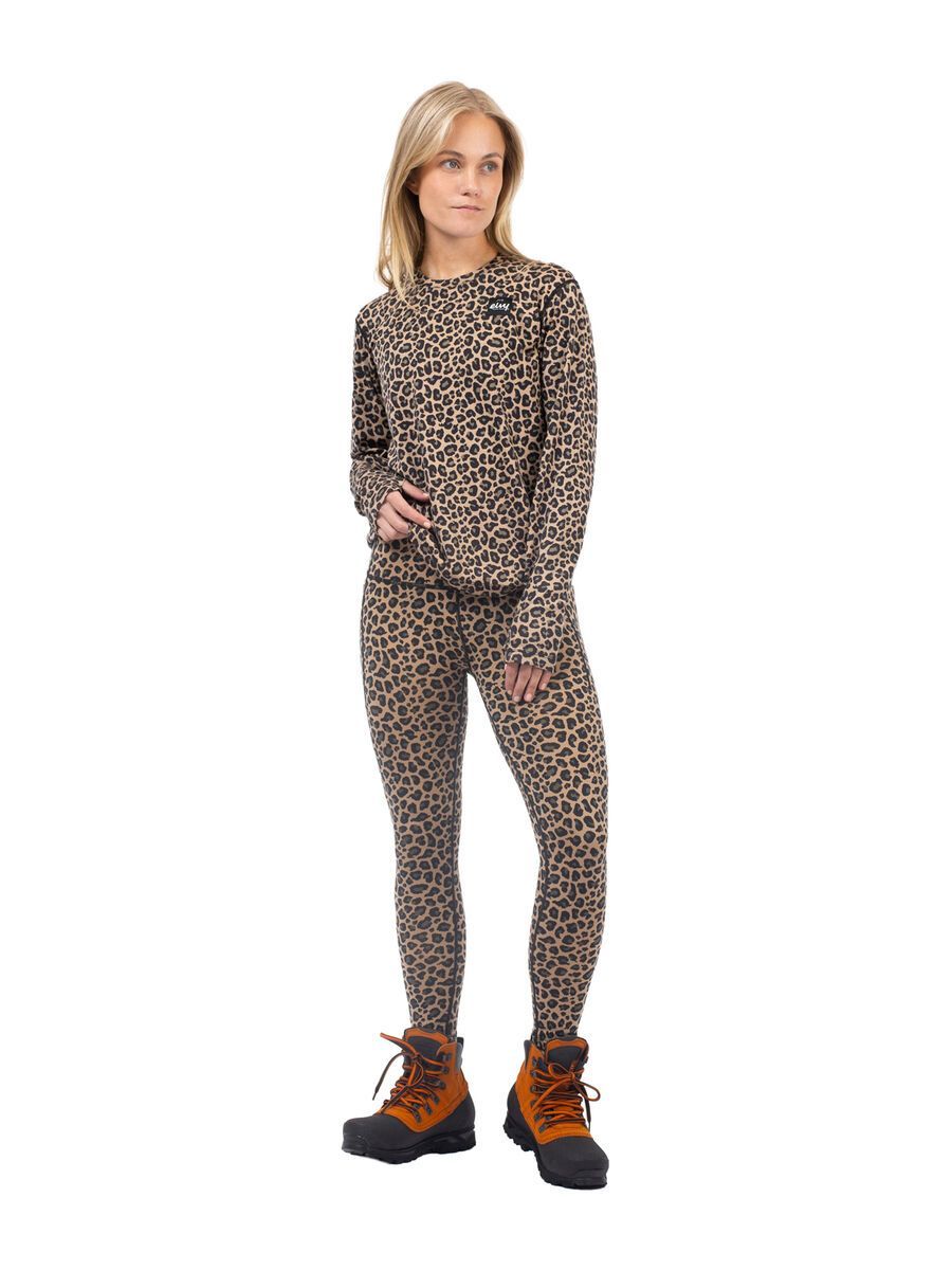 Eivy Loose Fit Merino Wool Top, leopard - Bild 6