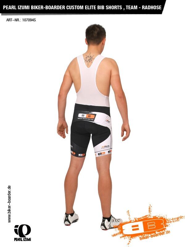 Pearl Izumi BIKER-BOARDER Custom Elite Bib Shorts, Team - Bild 2