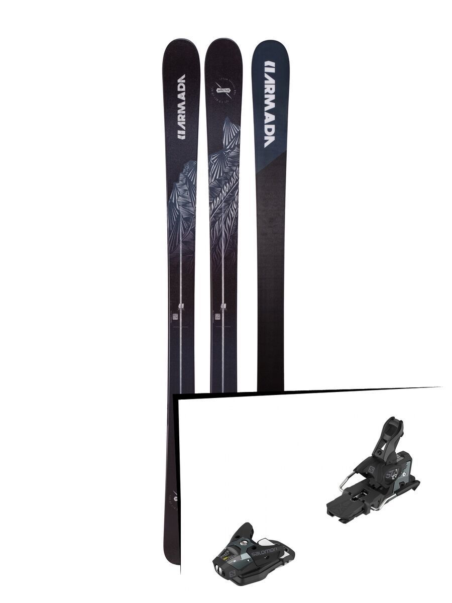 Set: Armada Invictus 89 Ti 2019 + Salomon STH2 WTR 13 black/dark grey - Bild 1