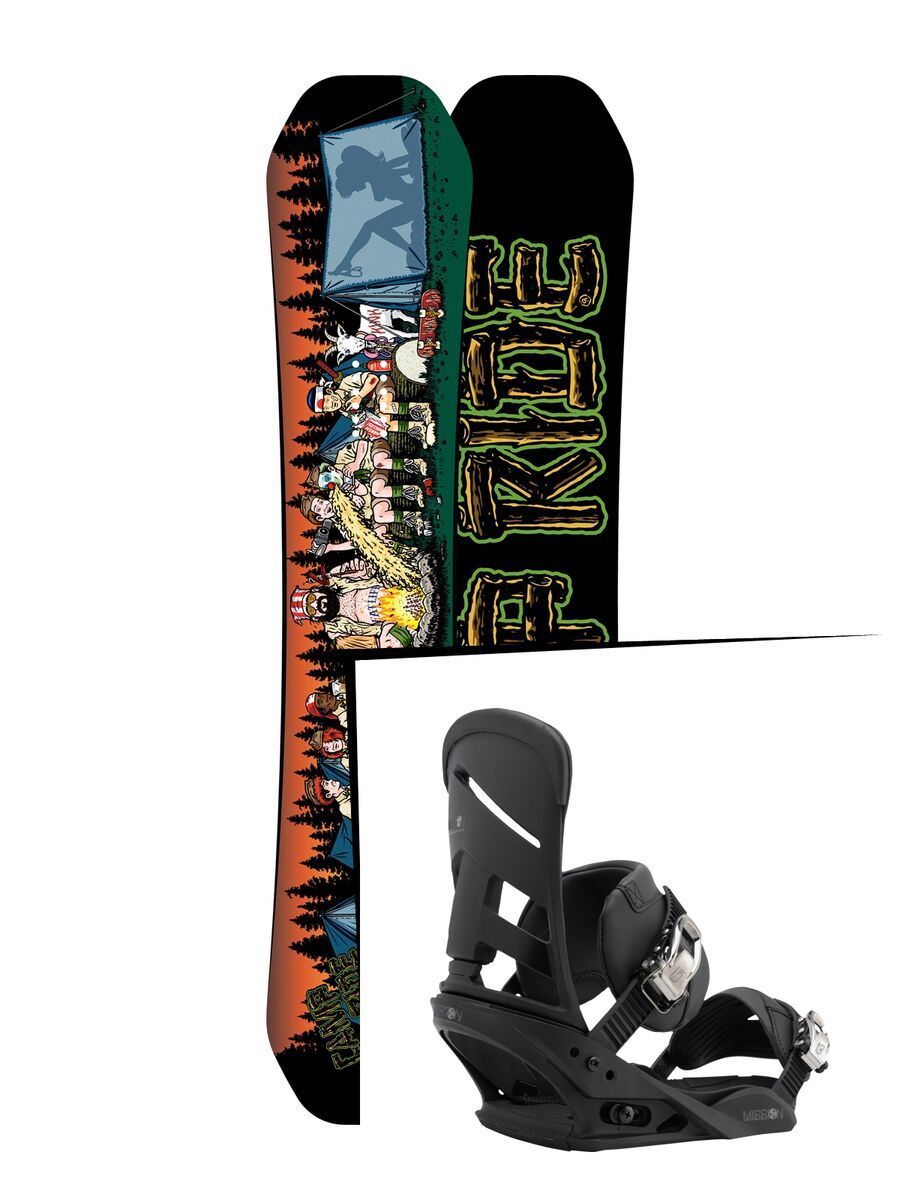 Set: Ride Kink 2017 + Burton Mission (1712873S) - Bild 1