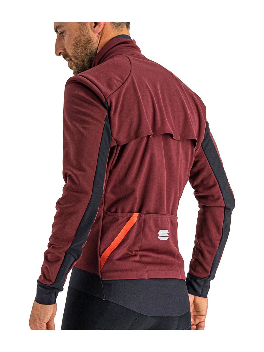 Sportful Fiandre Warm Jacket, red wine - Bild 4