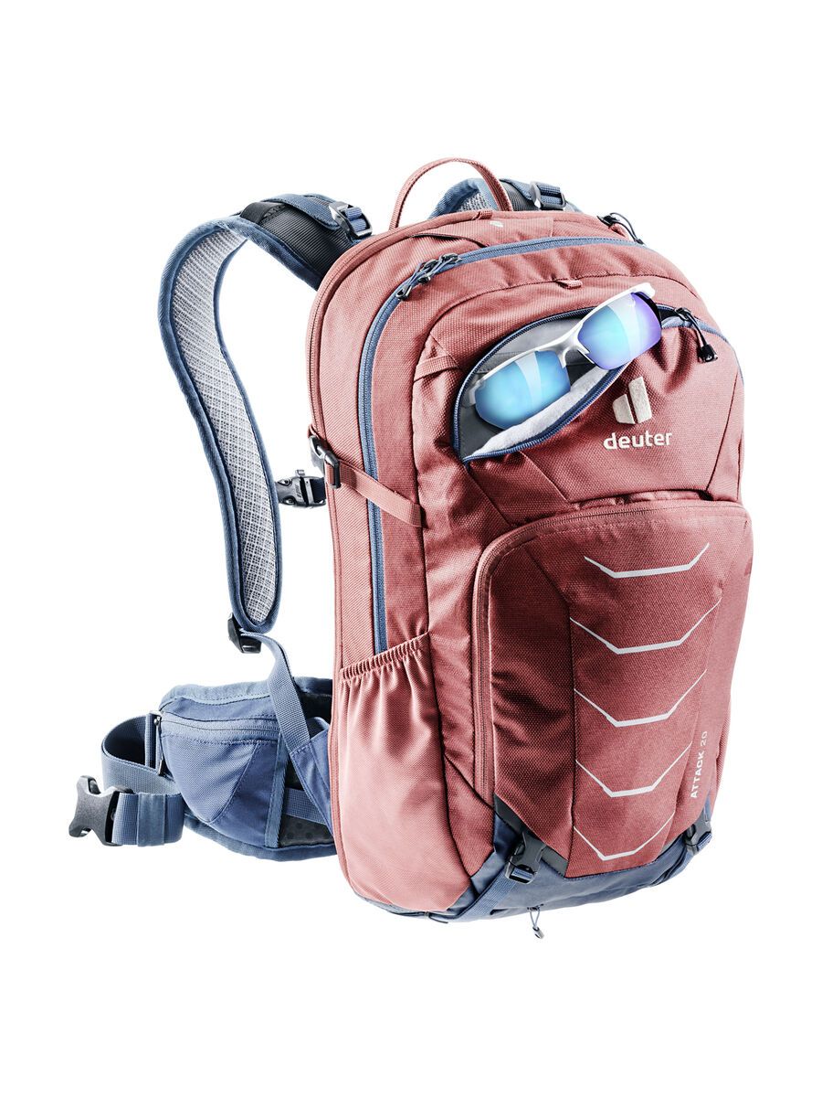 Deuter Attack 20, redwood-marine - Bild 6