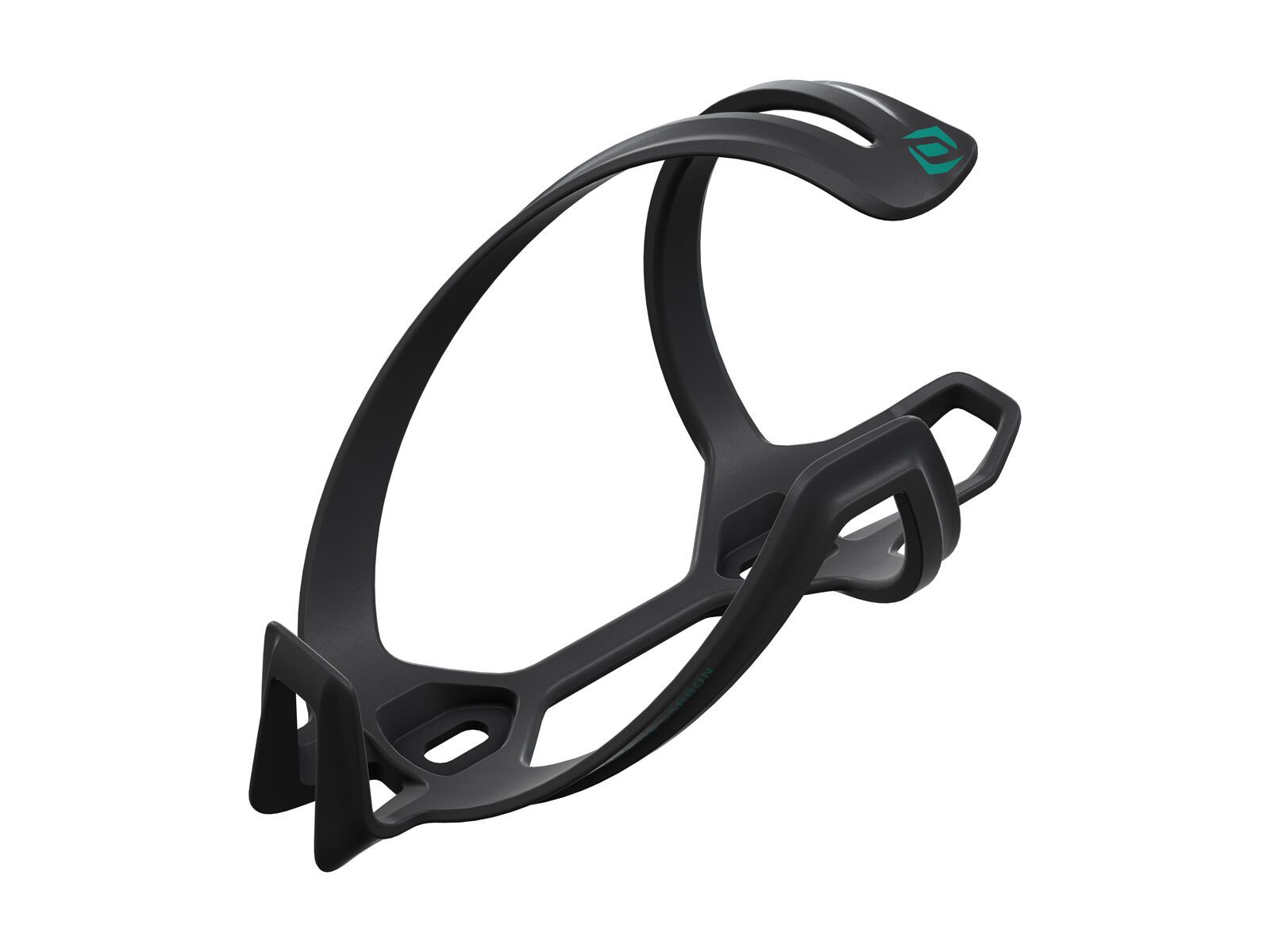 Syncros Tailor 1.0 Right Bottle Cage, black/teal blue - Bild 1