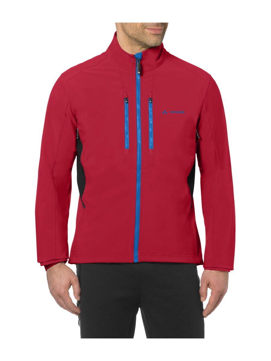 Vaude Men's Virt Softshell Jacket, indian red - Bild 1
