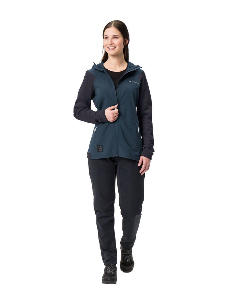 Vaude Women's Tremalzo Hooded Jacket, dark sea - Bild 6