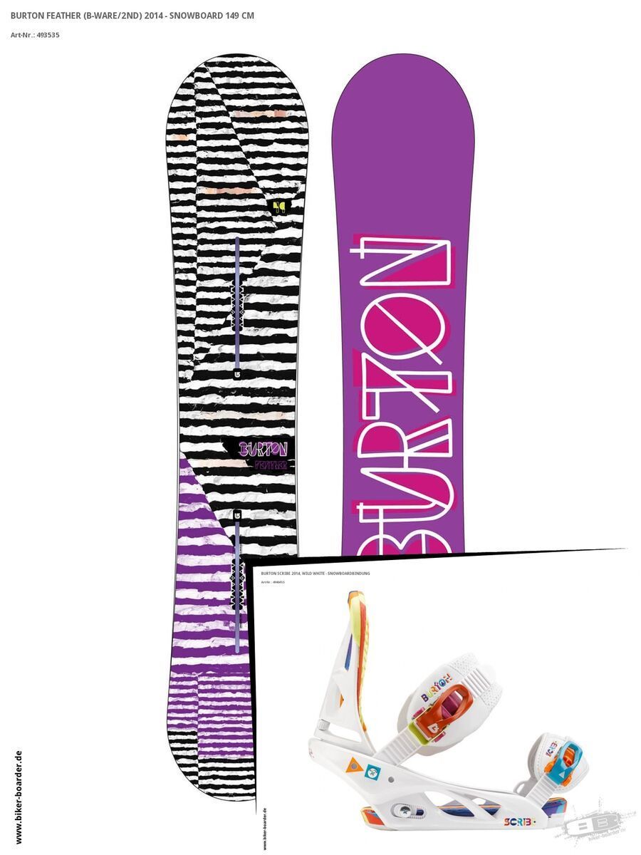 Set: Burton Feather  +  Scribe (494045S) - Bild 1