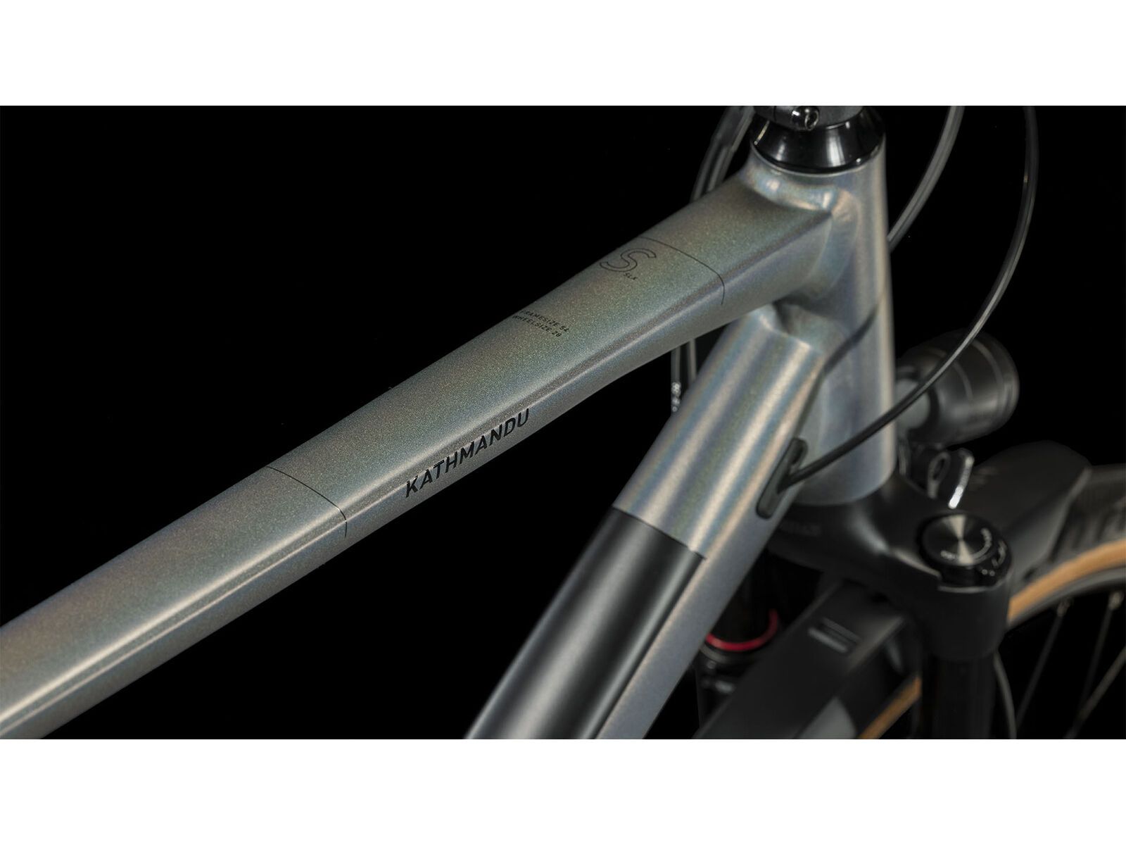 Cube Kathmandu SLX, prizmsilver´n´black - Bild 3