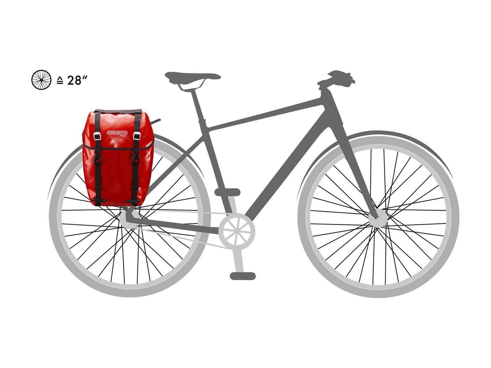 ORTLIEB Bike-Packer Original, red - Bild 8