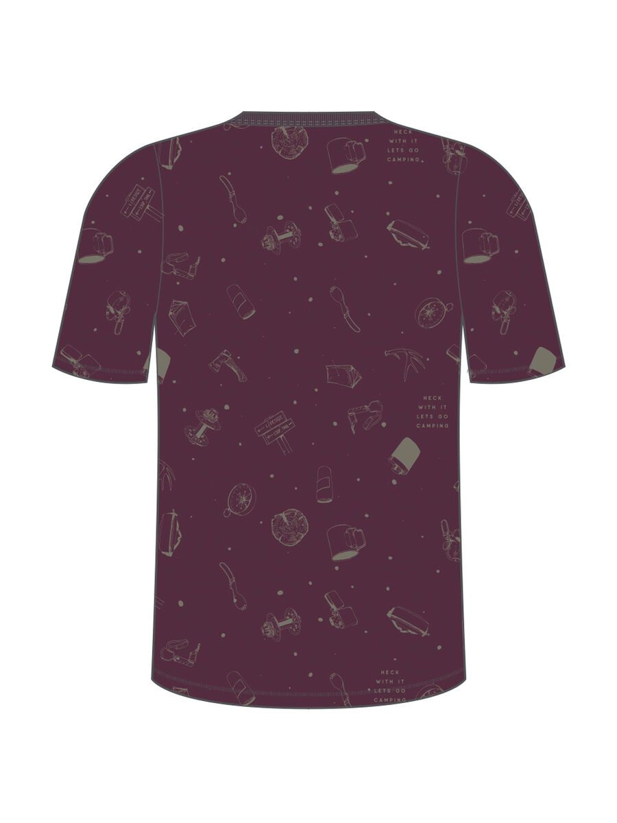 Pearl Izumi Midland Tee, dark violet camp - Bild 2