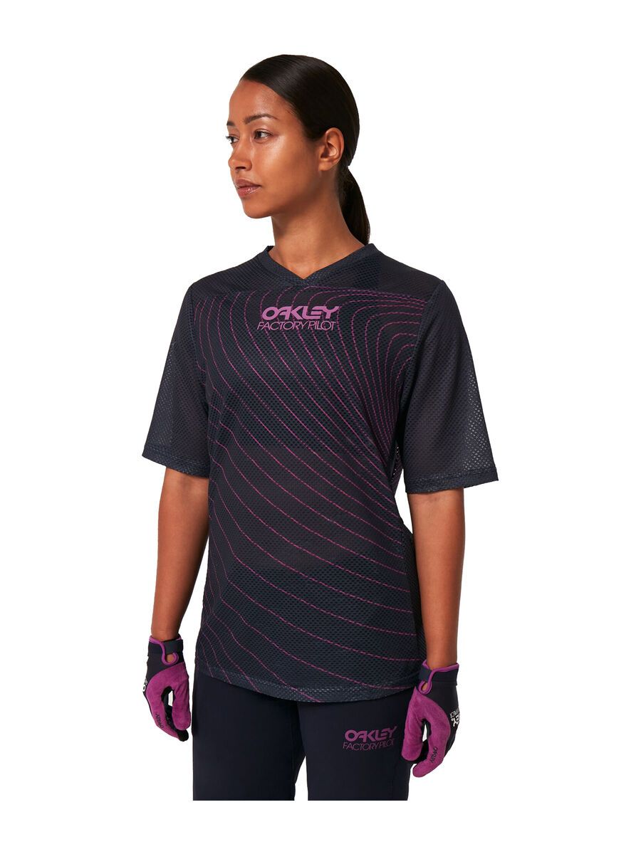 Oakley Wmns Factory Pilot RC SS Jersey, fathom - Bild 4
