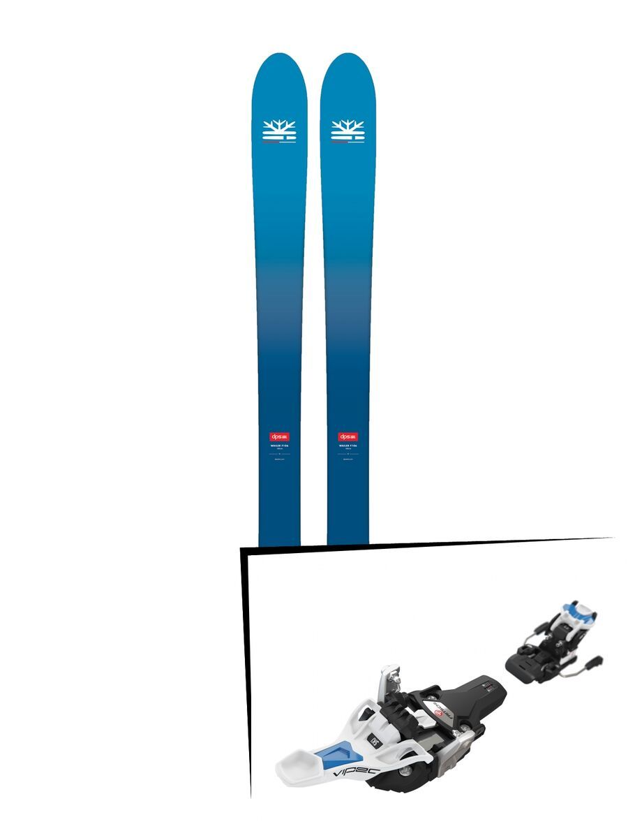 Set: DPS Skis Wailer F106 Foundation 2018 + Fritschi Diamir Vipec Evo 12 - Bild 1