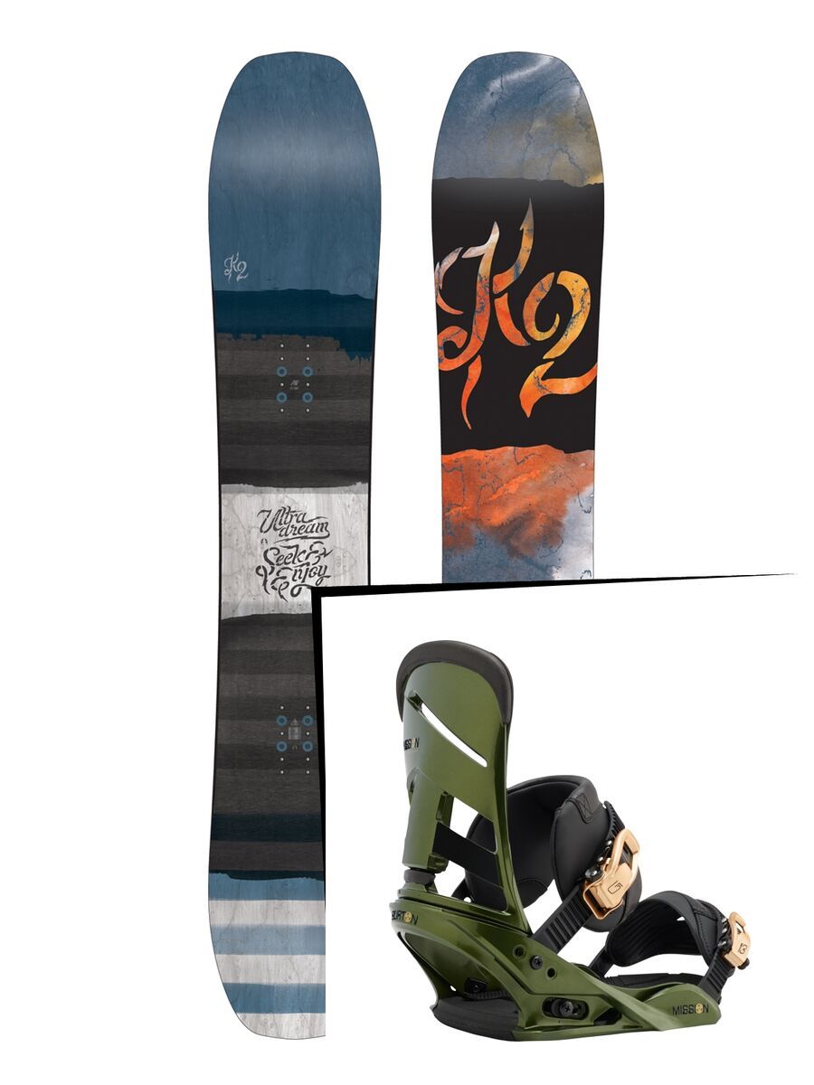 Set: K2 Ultra Dream 2017 + Burton Mission (1712882S) - Bild 1