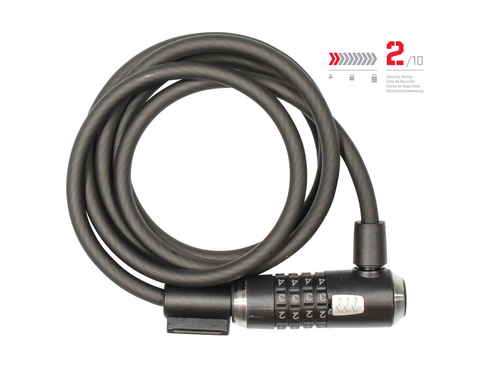 Kryptonite KryptoFlex 1218 Combo Cable, black - Bild 1