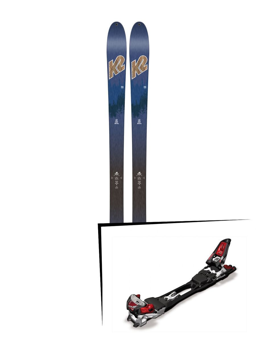 Set: K2 SKI Wayback 82 ECOre 2018 + Marker F12 Tour - Bild 1