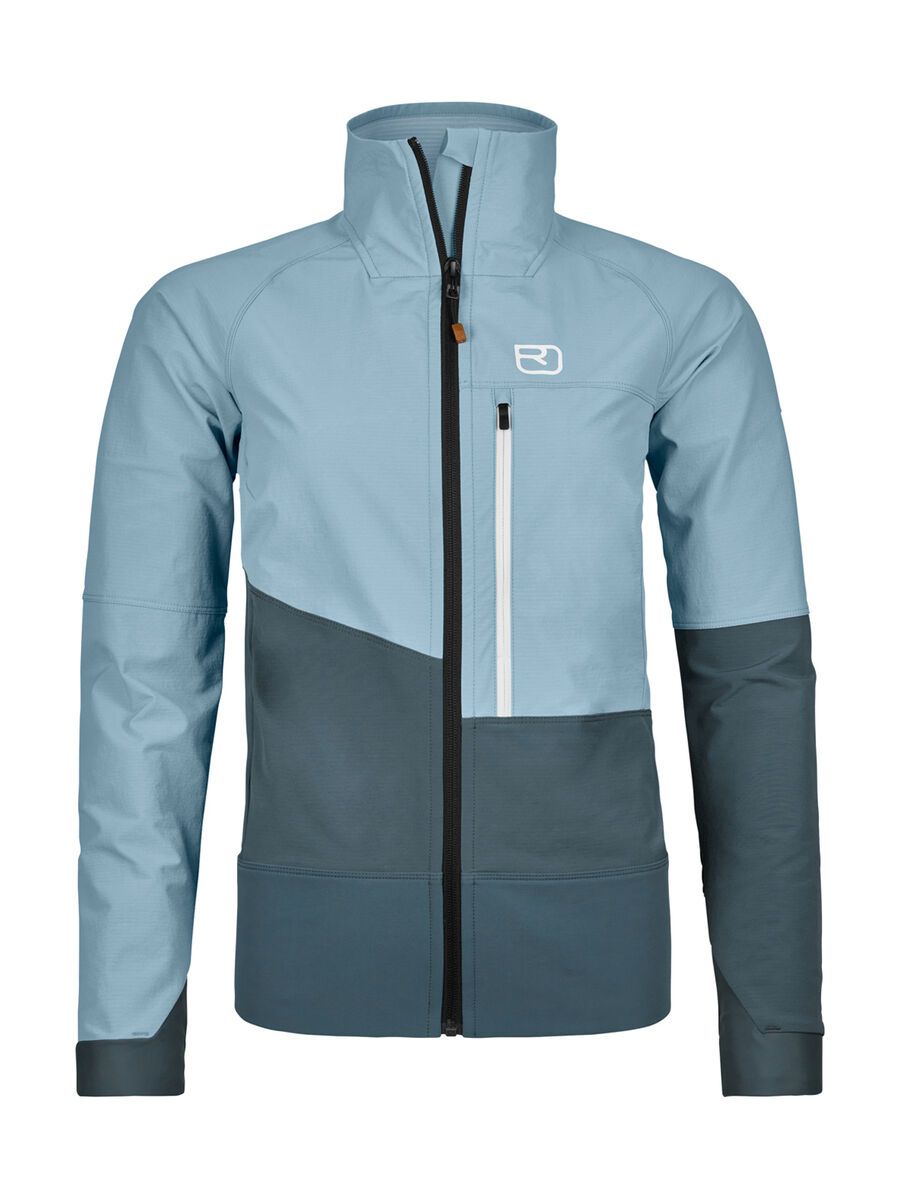 Ortovox Merino Airsolation Punta Berrino Jacket W, glacier grey - Bild 1