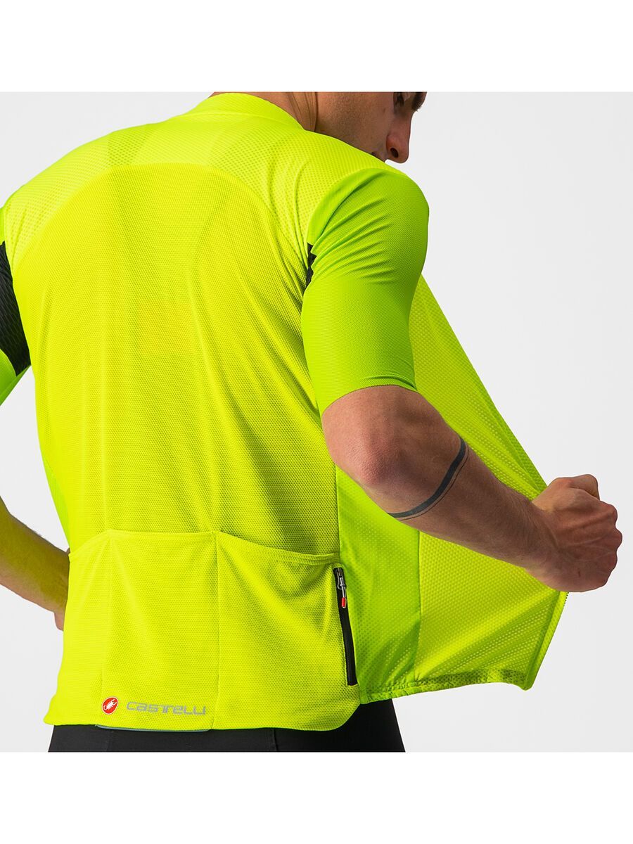 Castelli Endurance Elite Jersey, electric lime - Bild 6