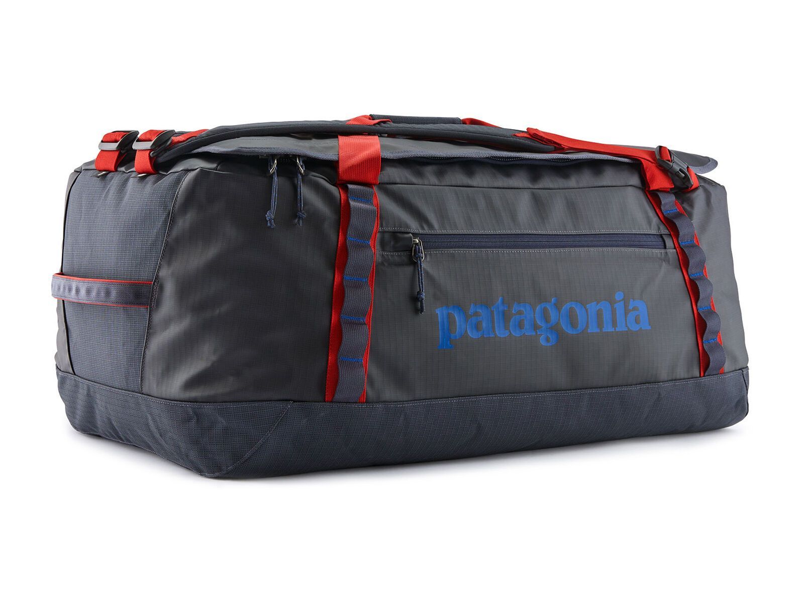 Patagonia Black Hole Duffel 70L, smolder blue w/amanita red - Bild 1