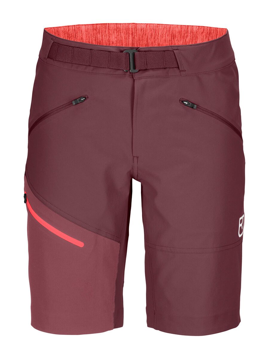 Ortovox Merino Shield Light Brenta Shorts W, winetasting - Bild 1