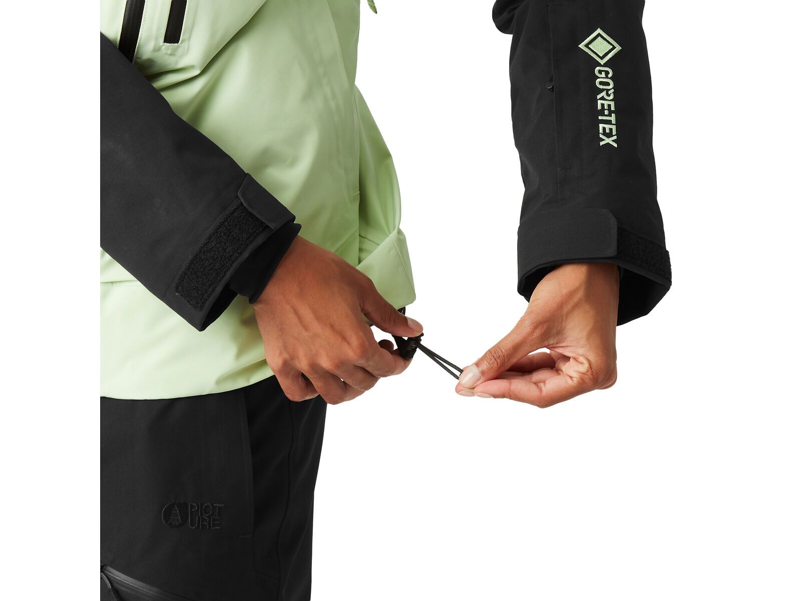 Picture Merepi W Gore-Tex Jkt, tender green - Bild 7