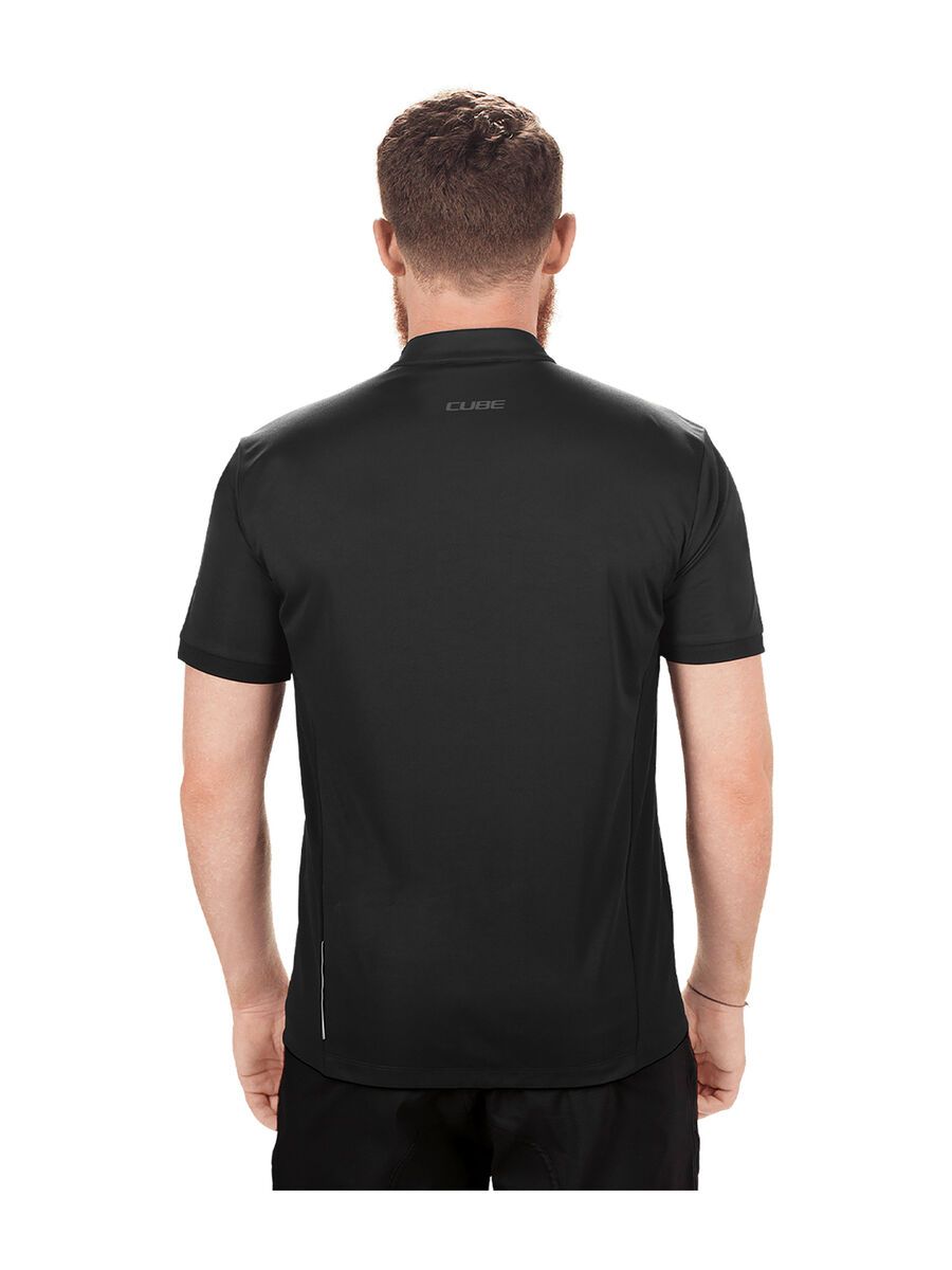 Cube Tour Core Trikot Full Zip kurzarm, black - Bild 3