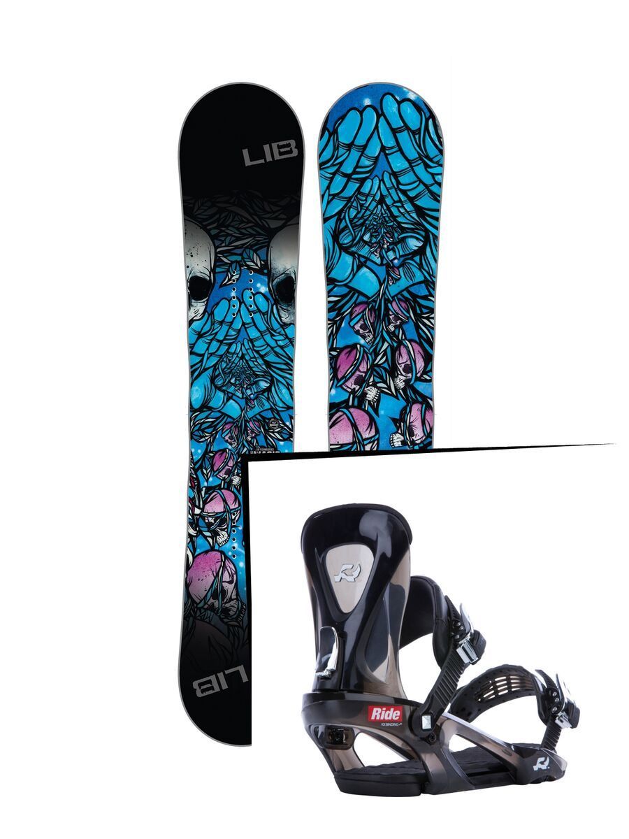 Set: Lib Tech Banana Magic 2017 + Ride KX (1178188S) - Bild 1