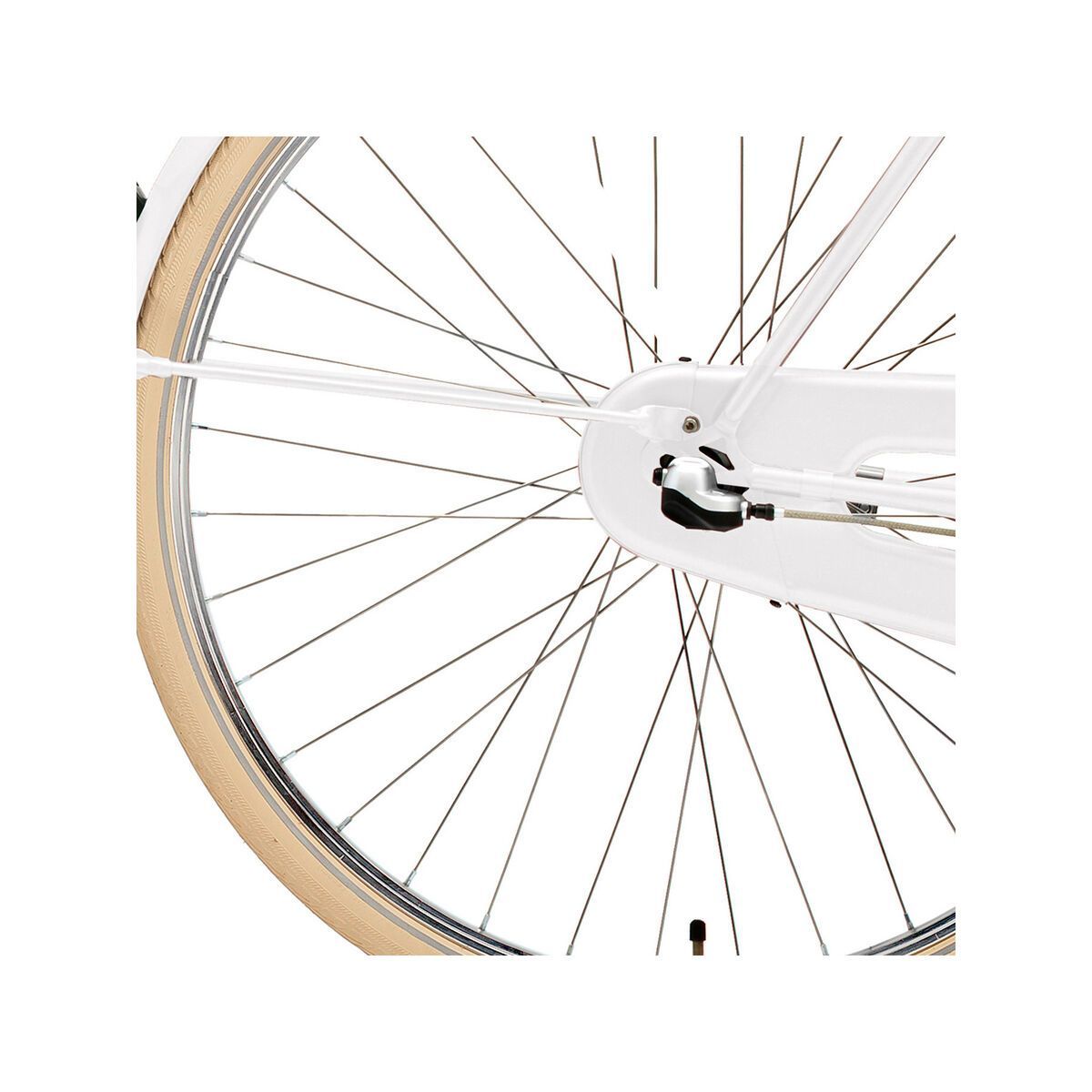 Creme Cycles Holymoly Lady Solo, white - Bild 4