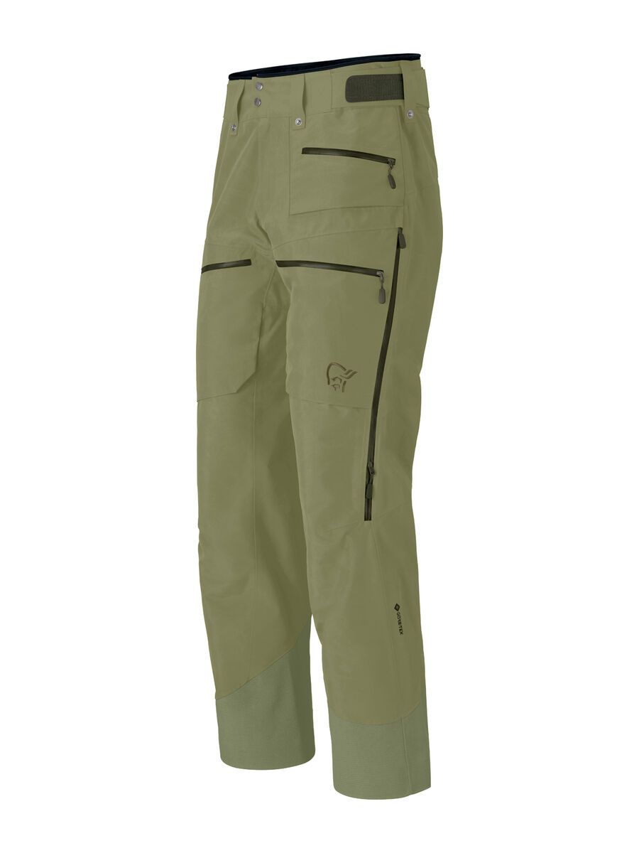 Norrona lofoten Gore-Tex Insulated Pants M's, deep lichen green - Bild 2