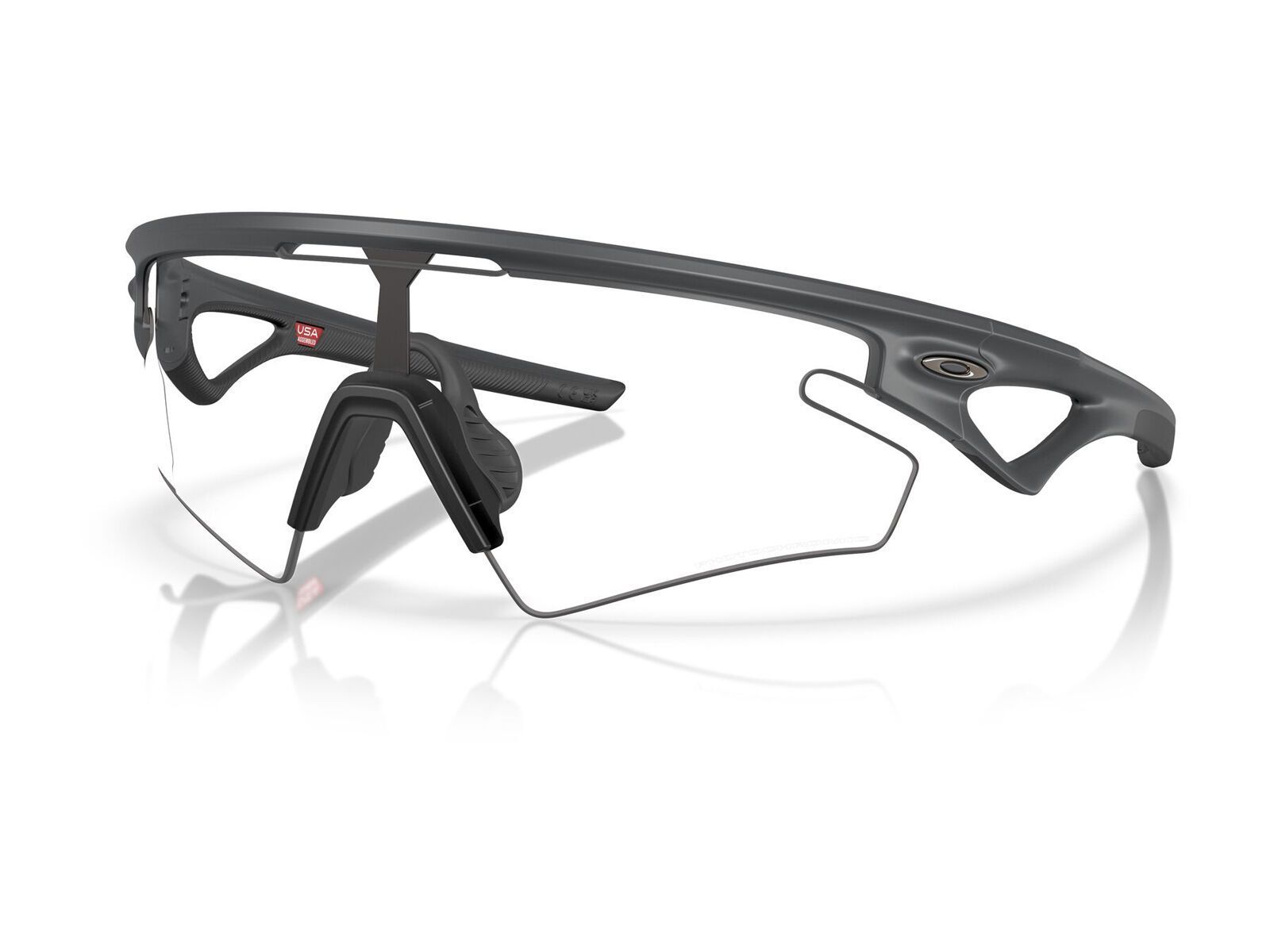 Oakley Sphaera Slash, Clear To Black Iridium Photochromic / carbon - Bild 13