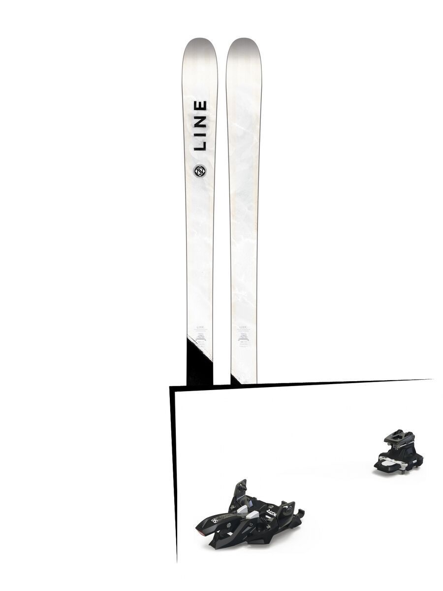 Set: Line Supernatural 86 2018 + Marker Alpinist 12 black/titanium - Bild 1