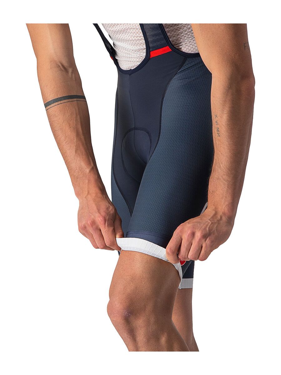 Castelli Competizione Kit Bibshort, savile blue/silver gray - Bild 6