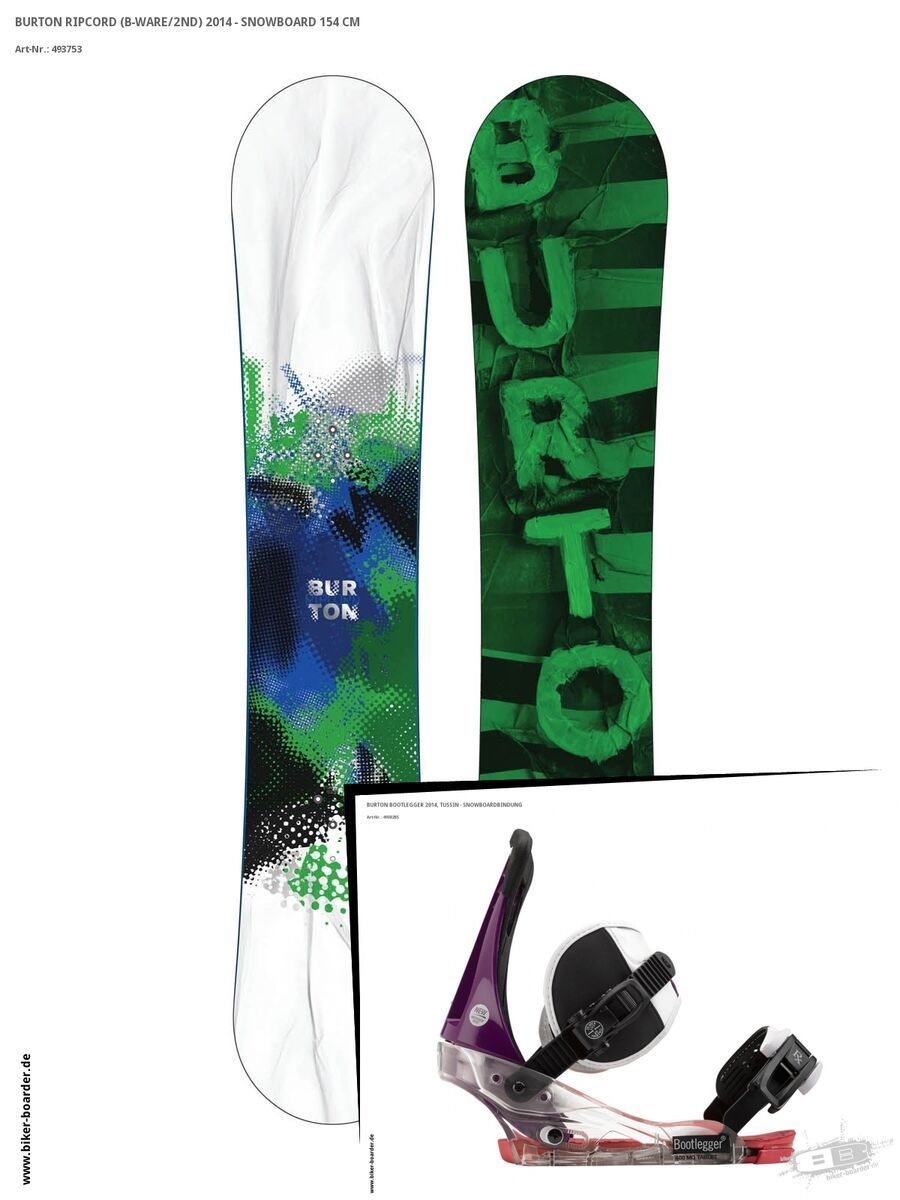 Set: Burton Ripcord  +  Bootlegger (493828S) - Bild 1