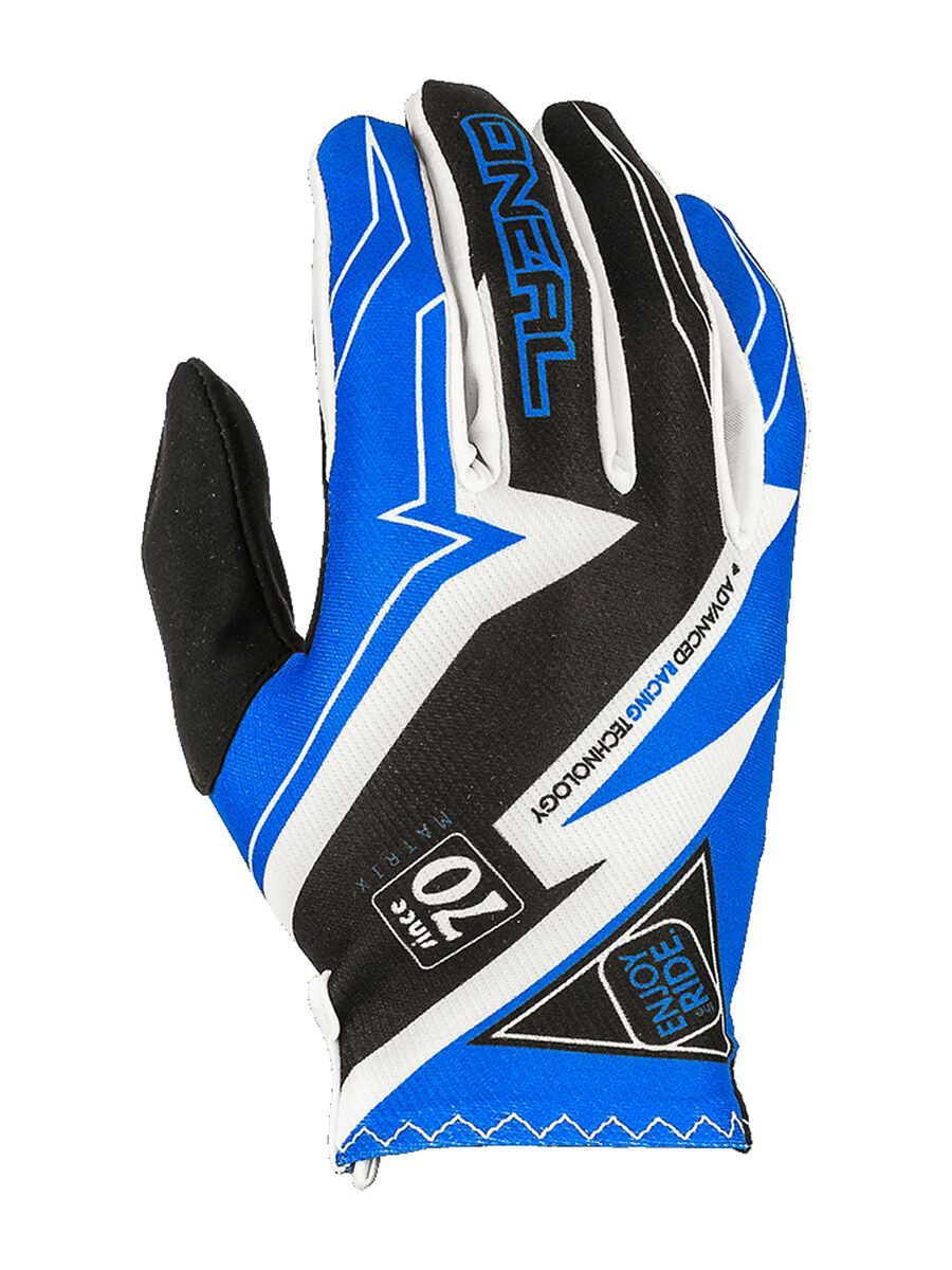 ONeal Matrix Glove Racewear, black/blue - Bild 1
