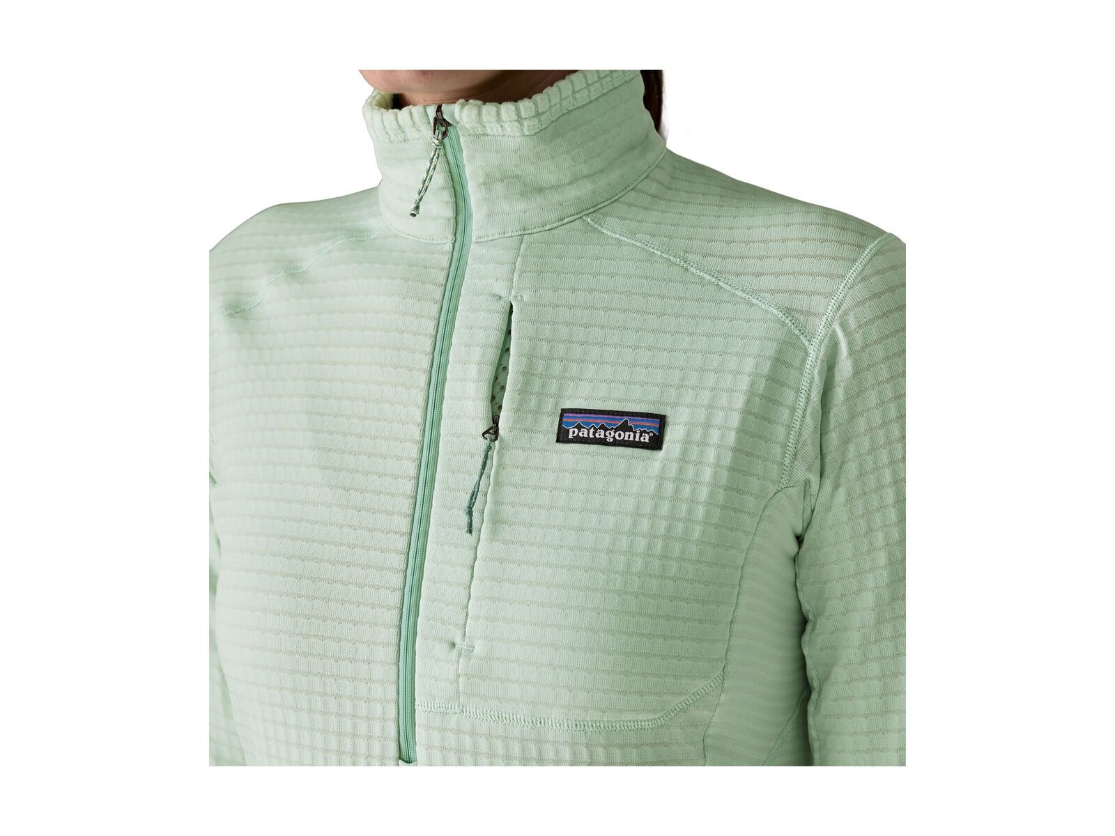 Patagonia Women's R1 Fleece Pullover, thin ice - Bild 3