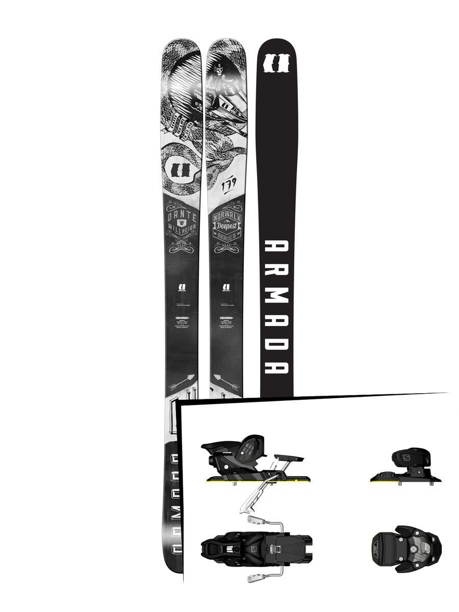 Set: Armada Norwalk 2017 + Salomon Warden MNC 13 (1540105) - Bild 1