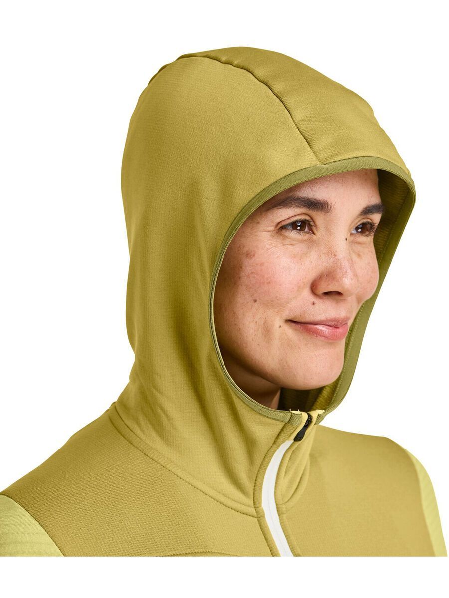 Ortovox Merino Fleece Grid Hoody W, deep ocean - Bild 5