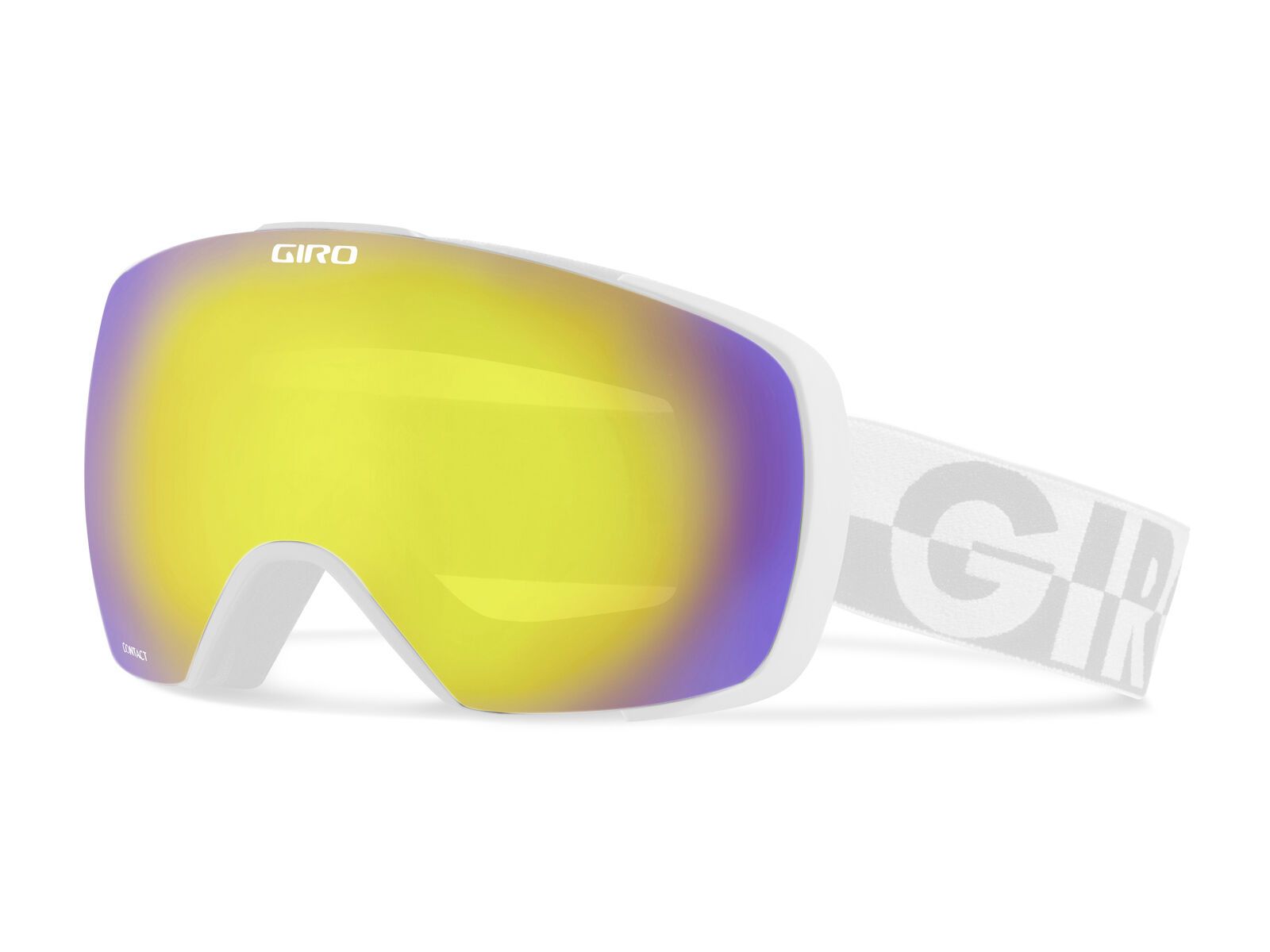 Giro Contact + Spare Lens, bright green 50/50/loden green+yellow boost - Bild 2