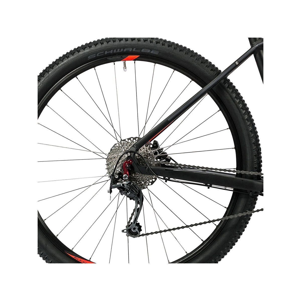 Cube Reaction Hybrid HPA Pro 500 27.5, black´n´flashred - Bild 4