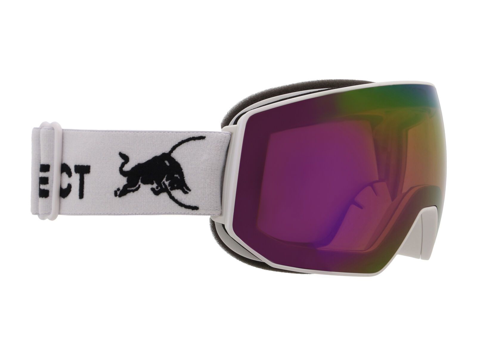 Red Bull Spect Eyewear Fink, Orange-Purple Mirror / white - Bild 1