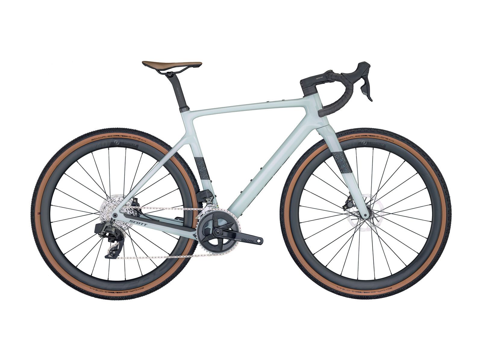 Scott Addict Gravel 20, lulworth blue - Bild 1