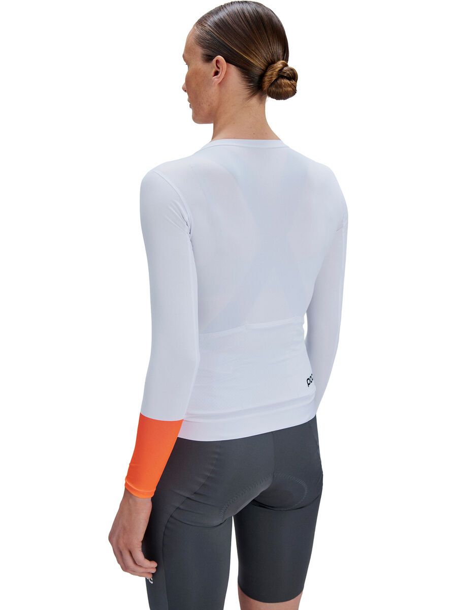 POC W's Cadence Long Sleeve Jersey, hydrogen white - Bild 4