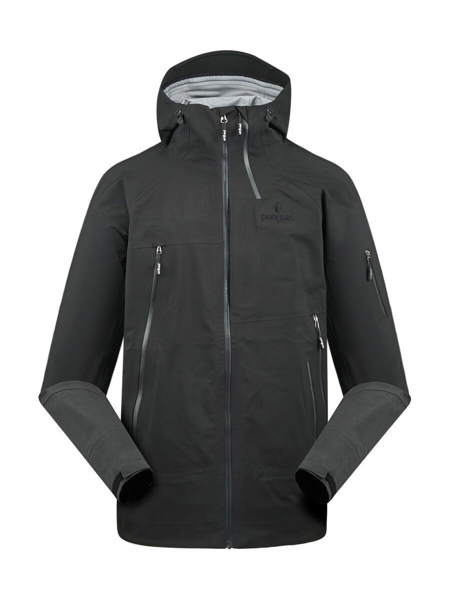 Penguin Männer 3 Lagen Dermizax Shell Jacke, charcoal - Bild 1