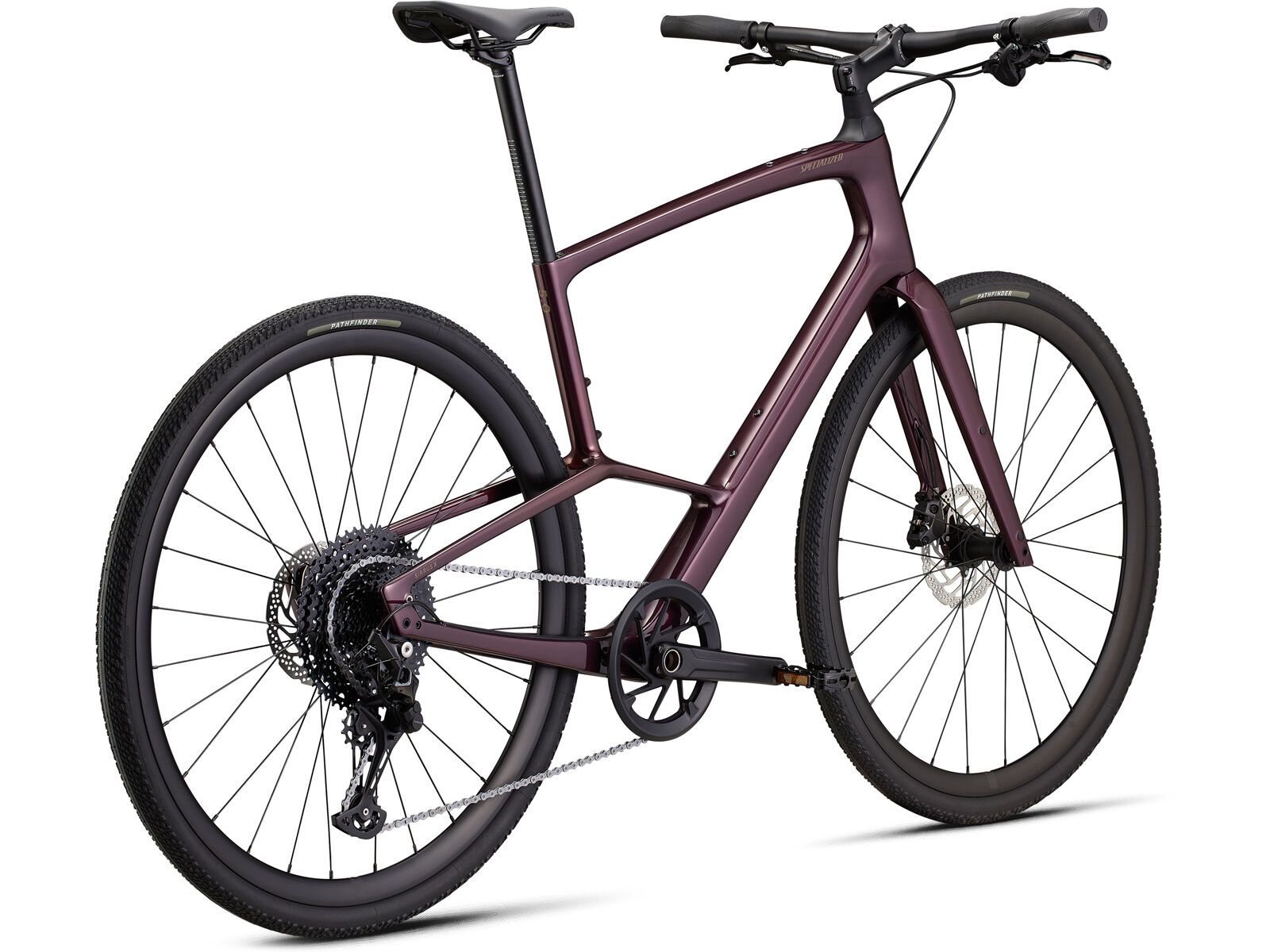 Specialized Sirrus X 5.0 Shimano Deore, bordeaux metallic/gold metallic frost refl. - Bild 3