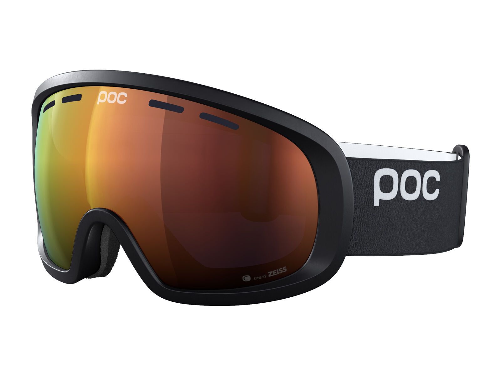 POC Fovea Mid, Clarity Int. Partly Sunny Orange / uranium black - Bild 1