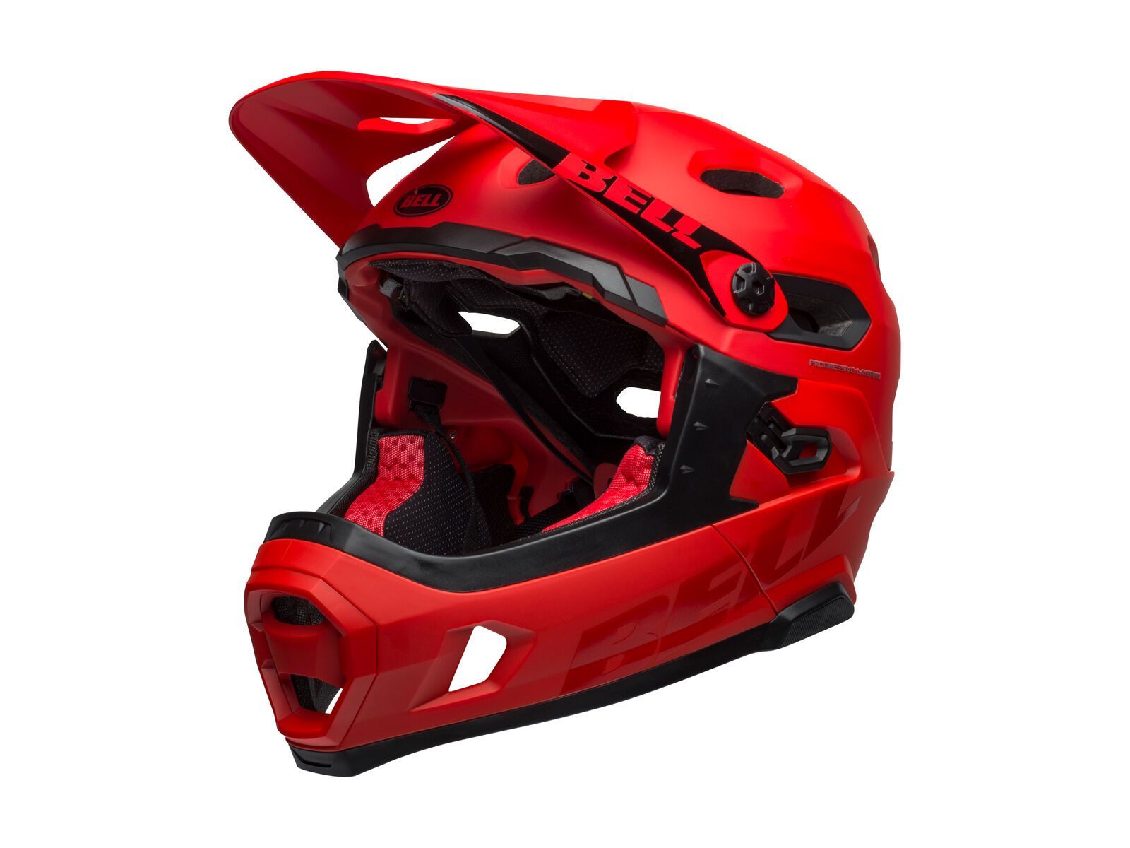 Bell Super DH MIPS, matte/gloss crimson/black - Bild 1
