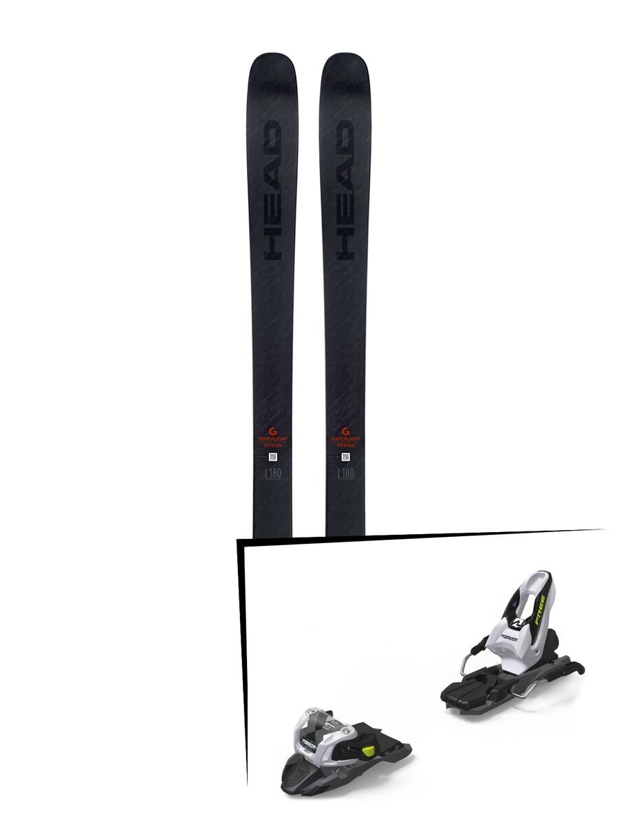 Set: Head Kore 99 2019 + Marker Free Ten black/white - Bild 1
