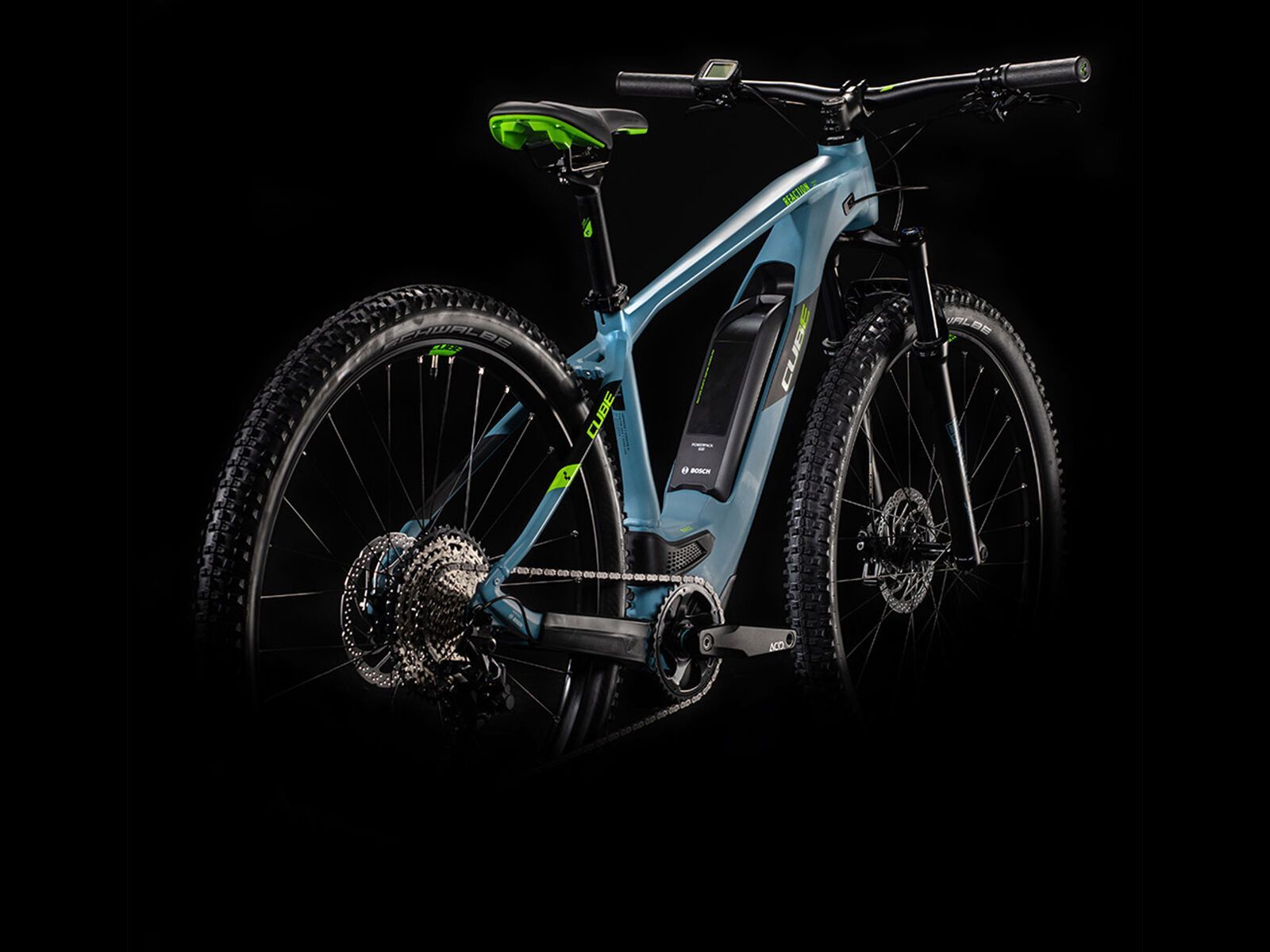 Cube Reaction Hybrid Race 27.5, blue´n´green - Bild 2