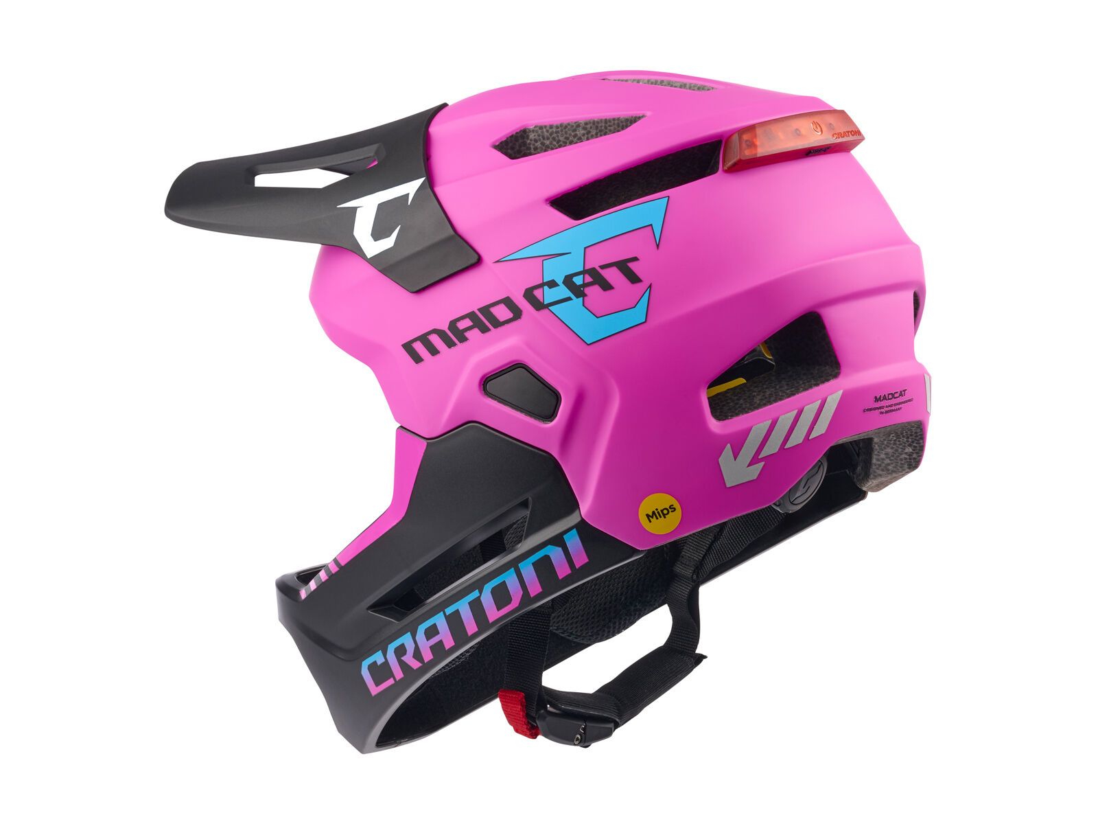 Cratoni MadCat MIPS, pink-black matt - Bild 2
