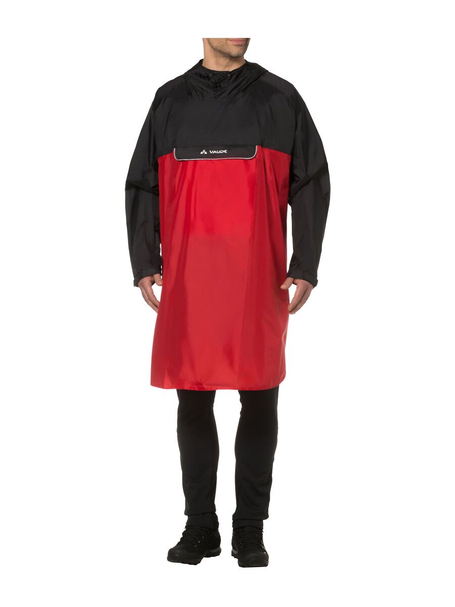 Vaude Valero Poncho, red - Bild 6