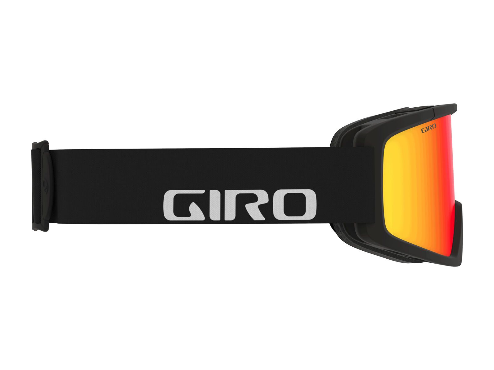 Giro Blok, black wordmark/Lens: vivid ember - Bild 4